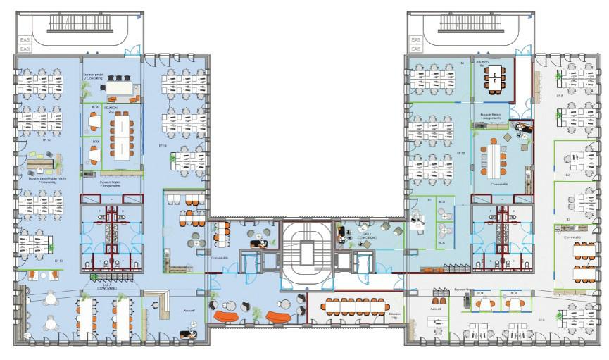 Bureau Décines-Charpieu 3626m² Location bureau Décines-Charpieu Rhône OLBUR2110029 28